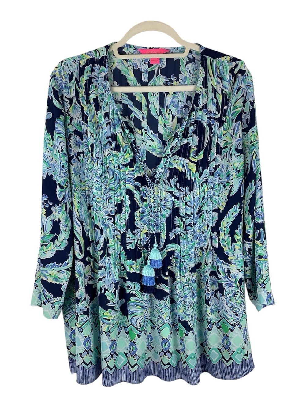Lilly Pulitzer Marilina Tunic Long Sleeve XL